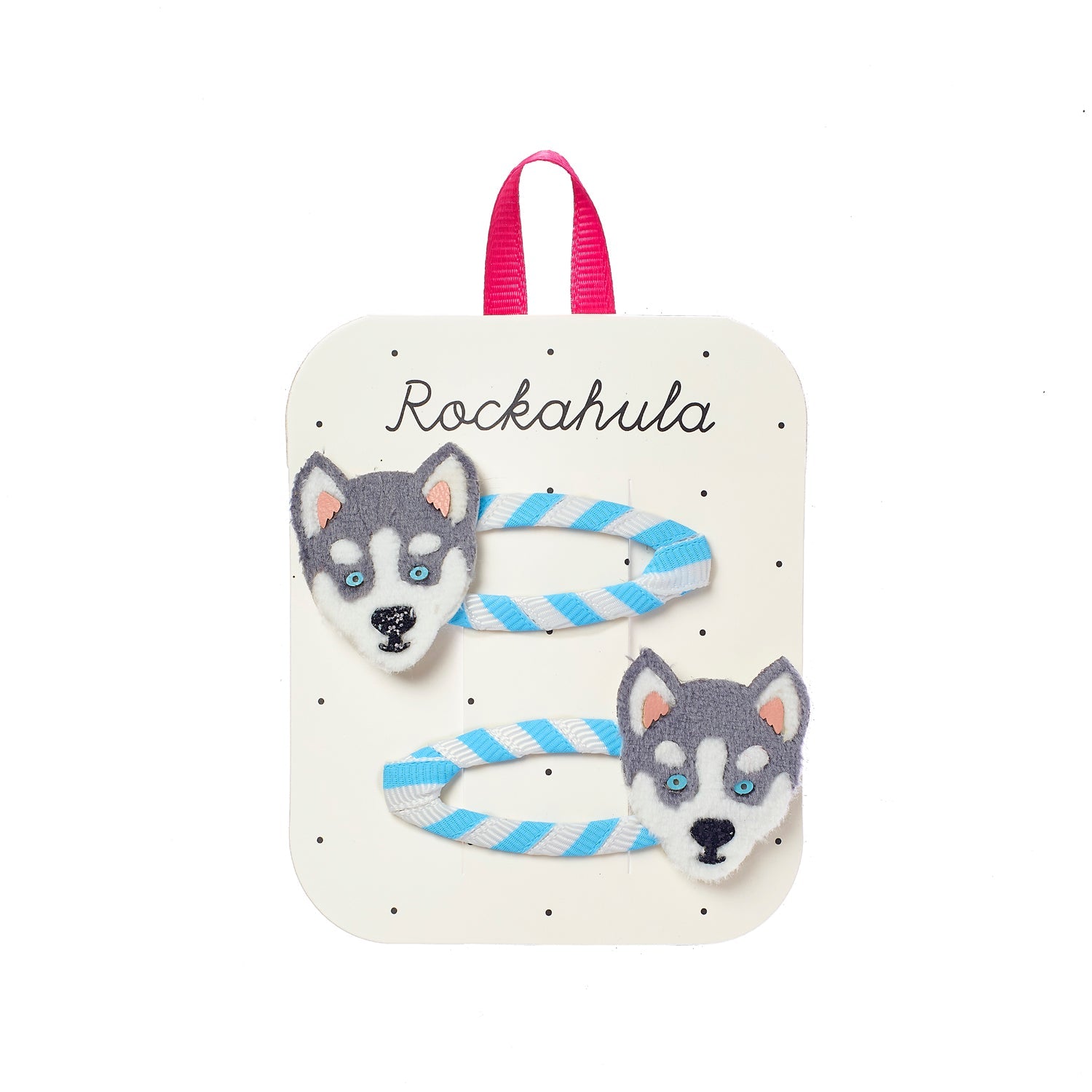 Fermagli per capelli Cane Husky