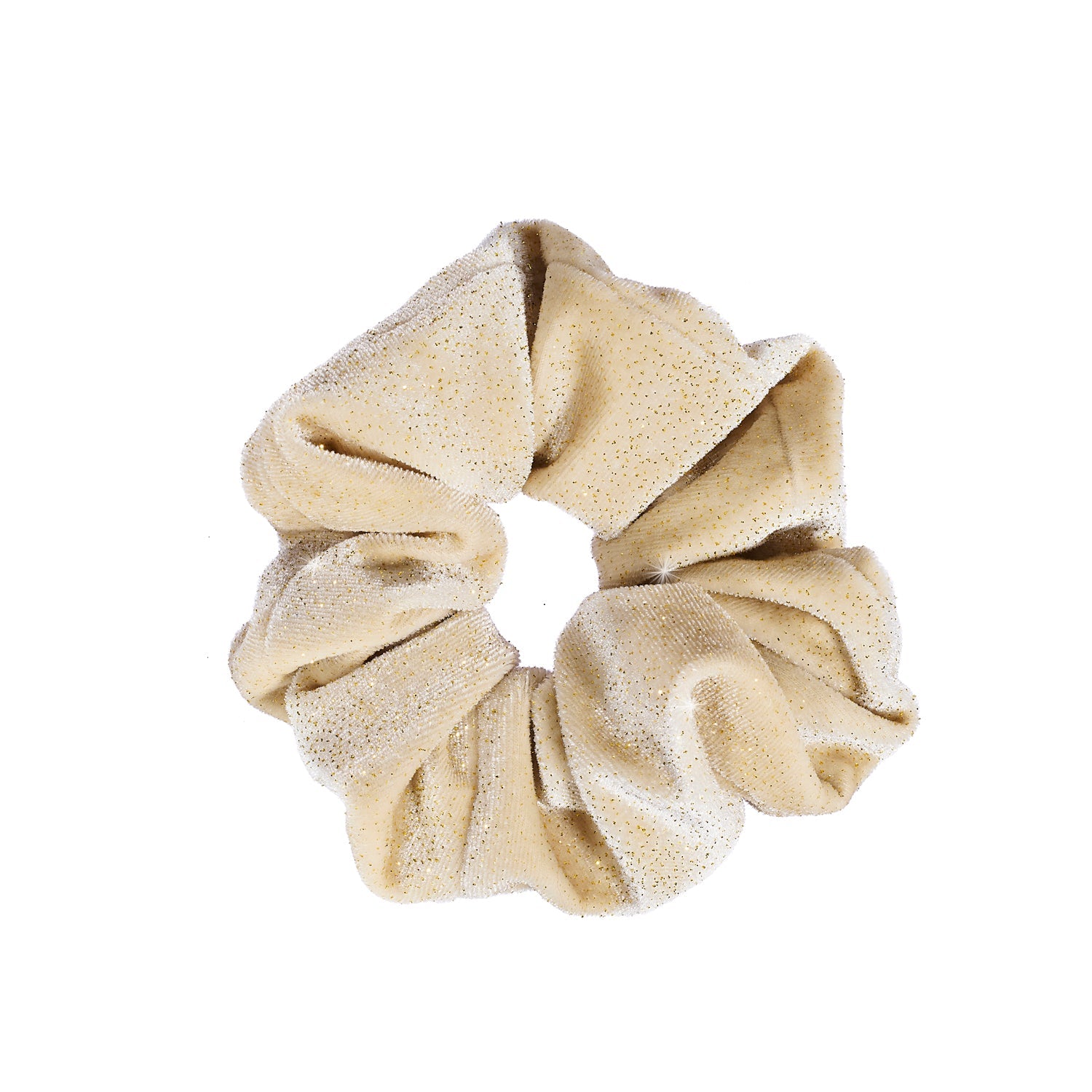 Elastici Velluto scintillante oversize Scrunchie