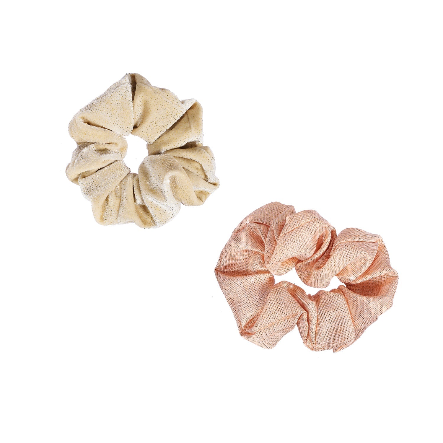 Elastici Velluto scintillante oversize Scrunchie