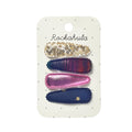 Disco Fabric Hair Clips