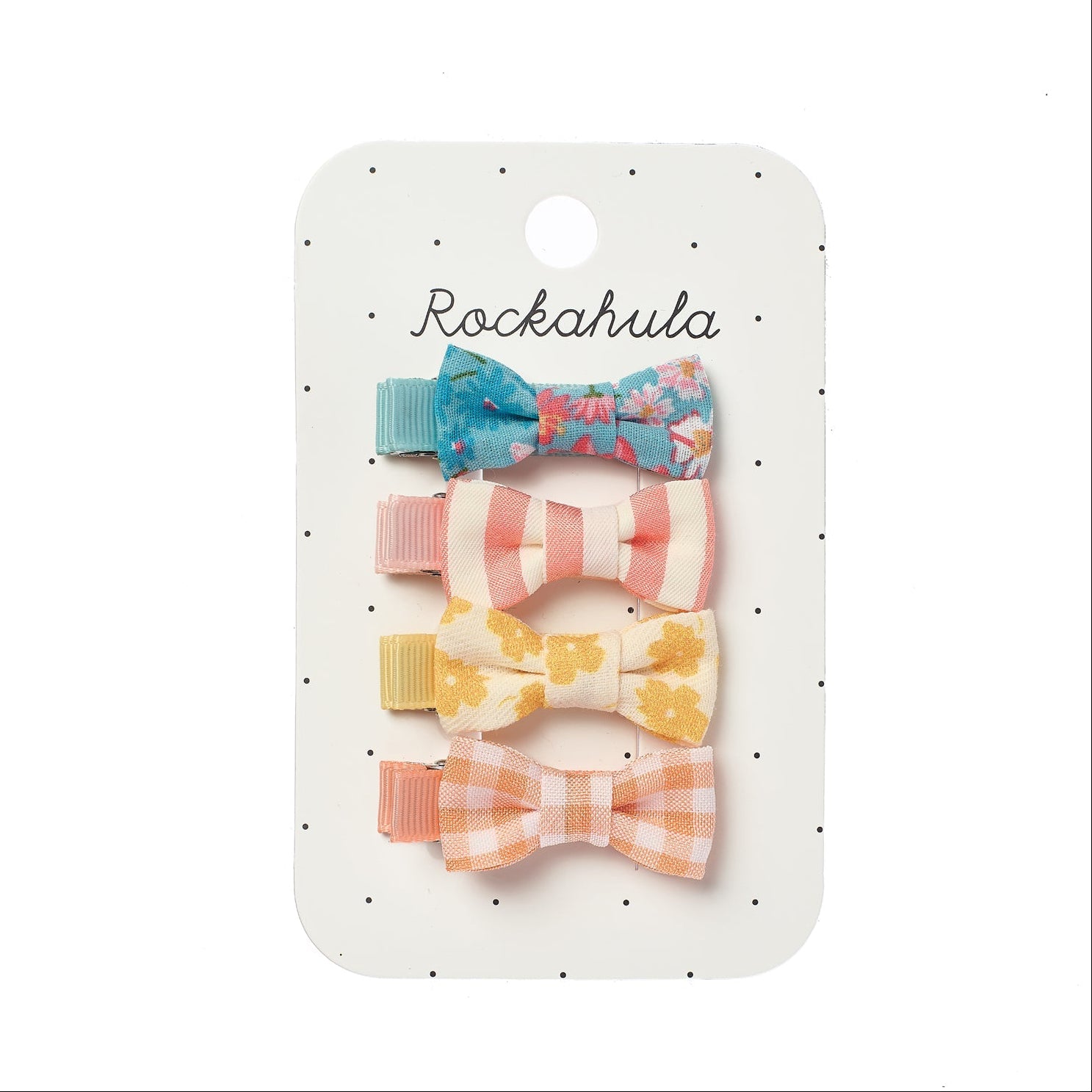 Fermagli mini clip Heidi floreale