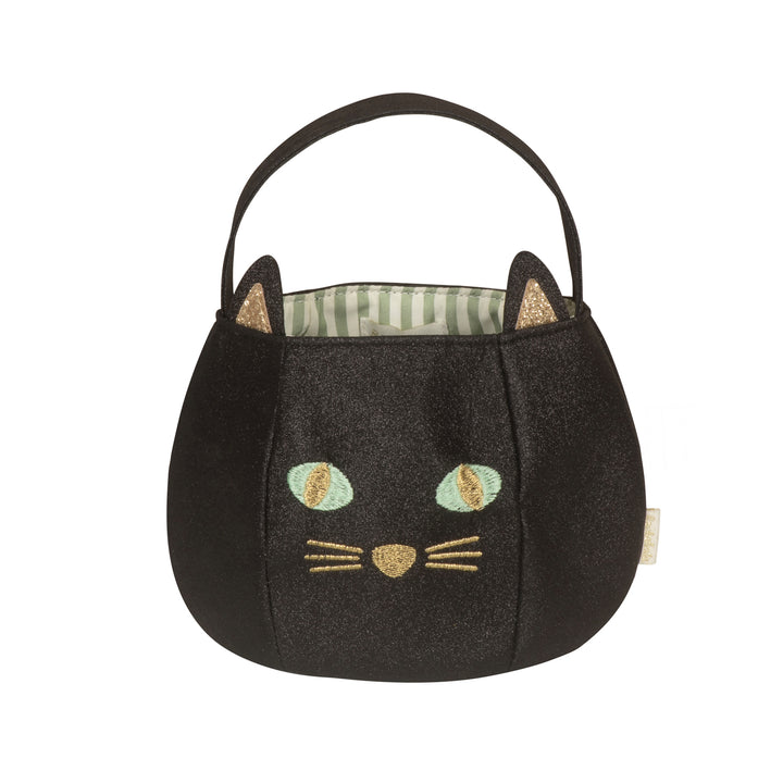 Borsa a secchiello per halloween, Gatto nero