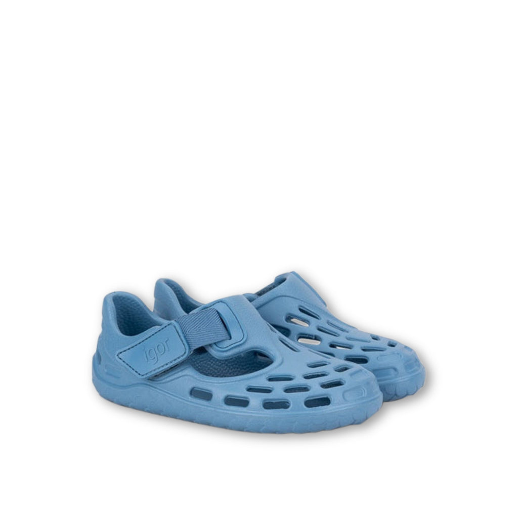 Sandali da mare barefoot super leggeri, Tijuca - Blu