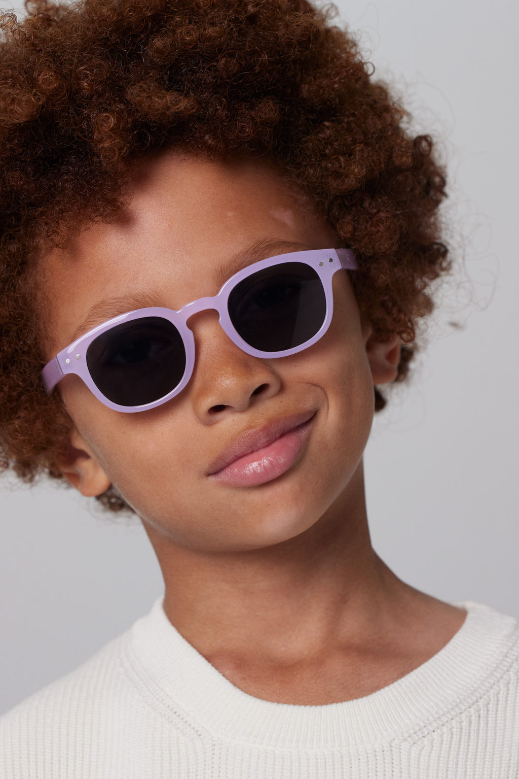 Polarized Sunglasses 5-10 years, Retro Lilac