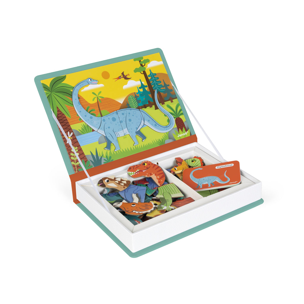 Gioco magnetico Magneti'book, Dinosauri