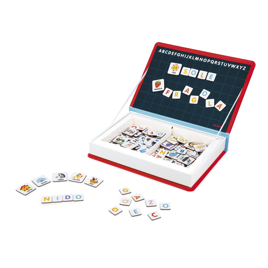 Gioco magnetico Magneti'book, Alfabeto Italiano | Janod