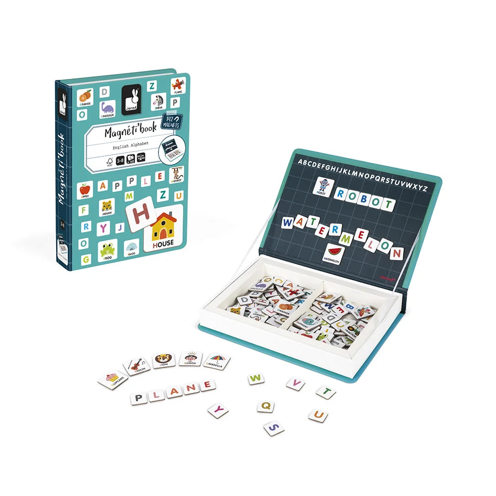 Gioco magnetico Magnéti’Book, Alfabeto Inglese