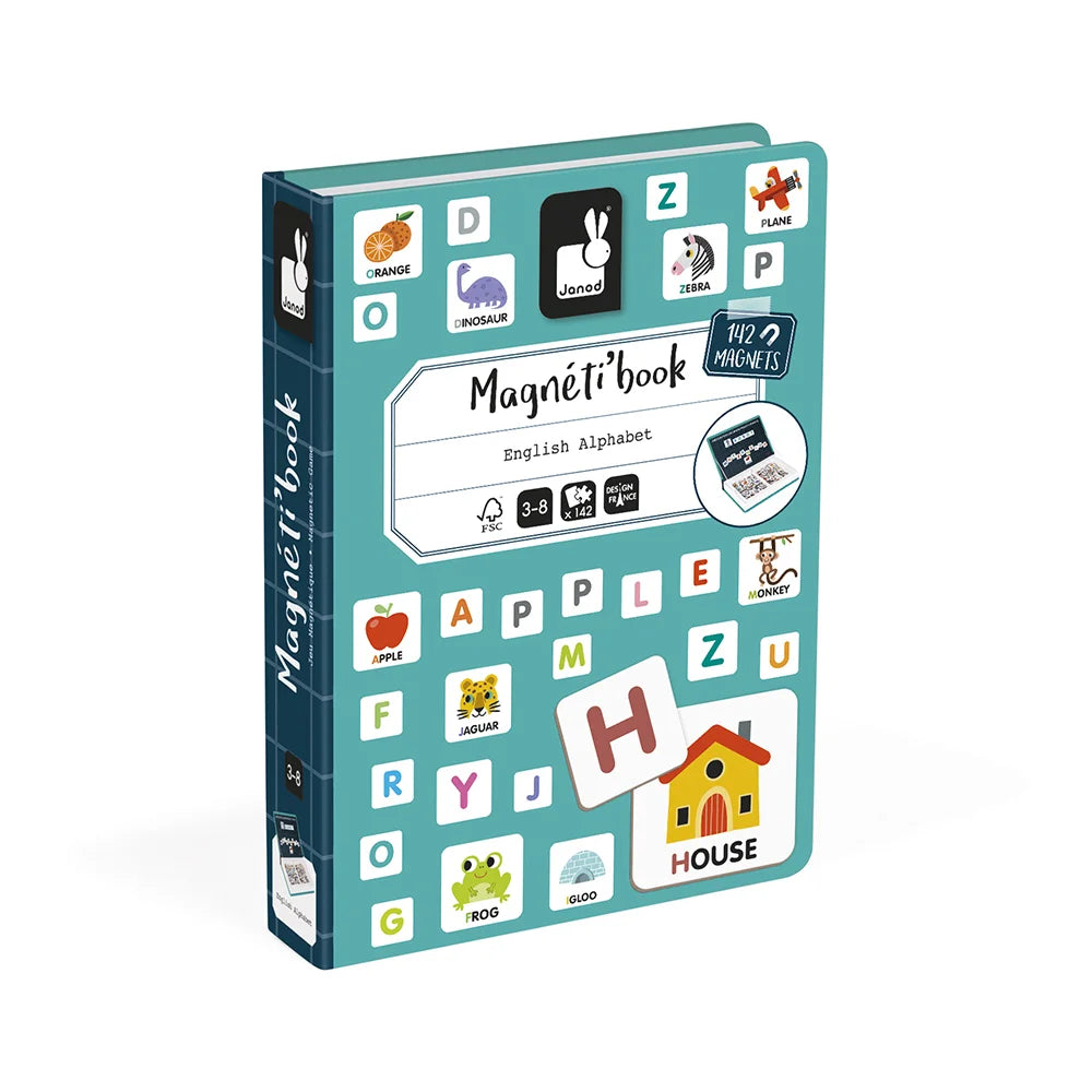 Gioco magnetico Magnéti’Book, Alfabeto Inglese