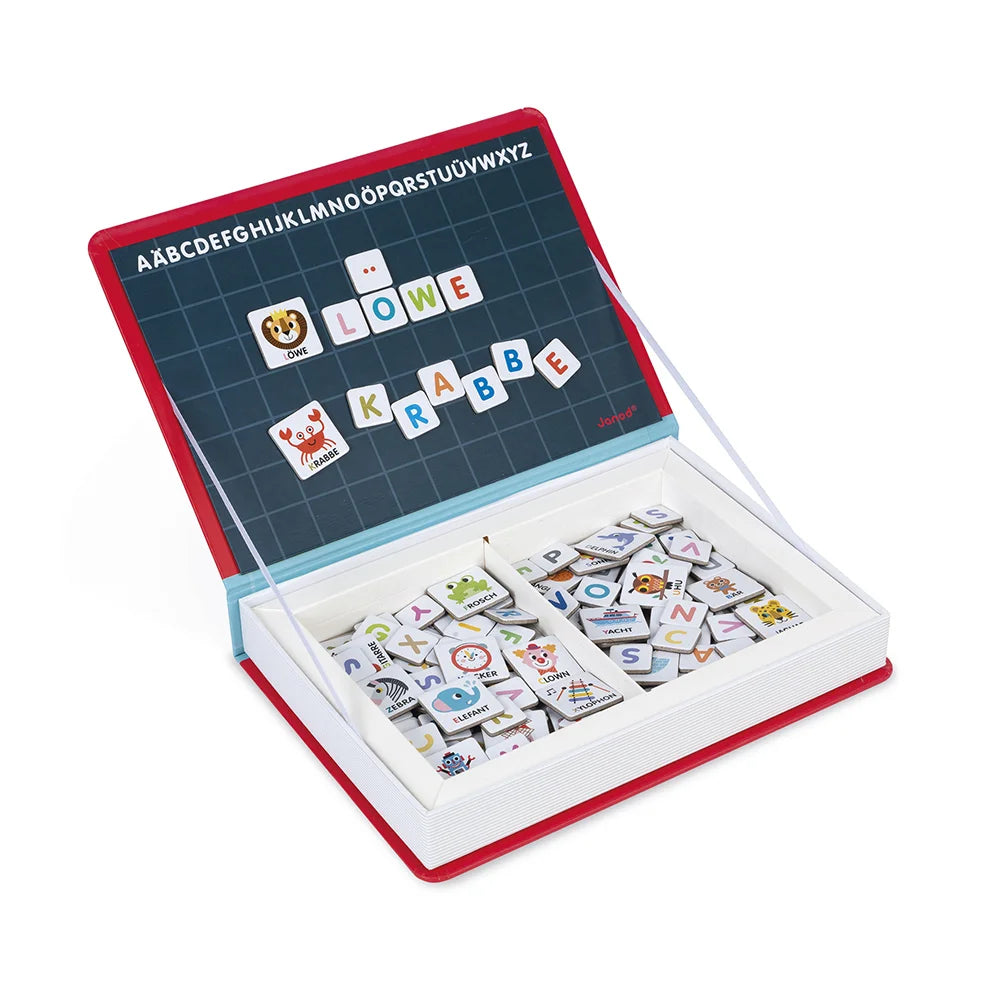 Gioco magnetico Magnéti’Book, Alfabeto Tedesco