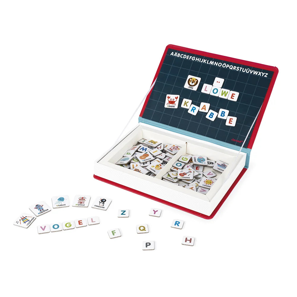 Gioco magnetico Magnéti’Book, Alfabeto Tedesco