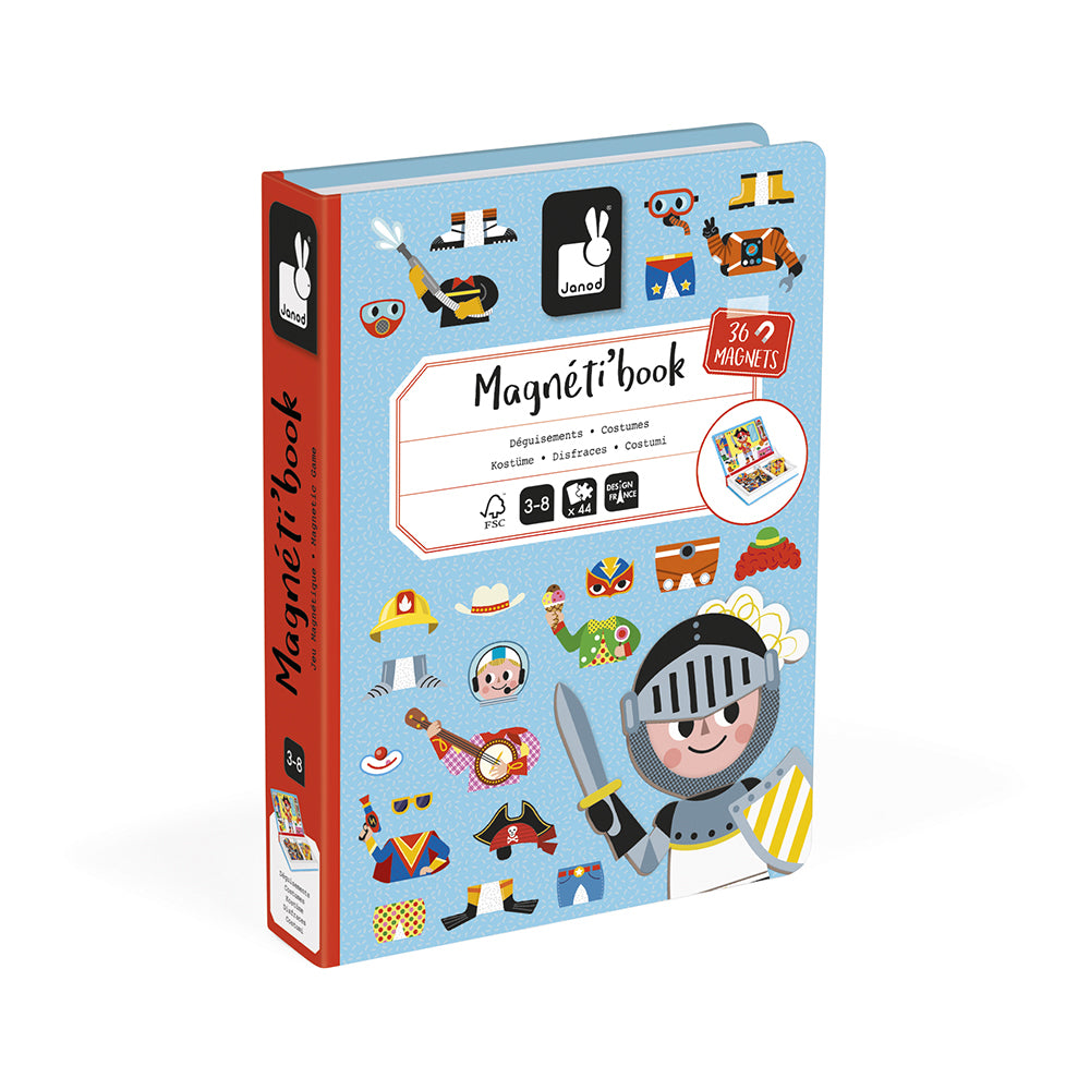Gioco magnetico Magneti'book, Costumi bambino