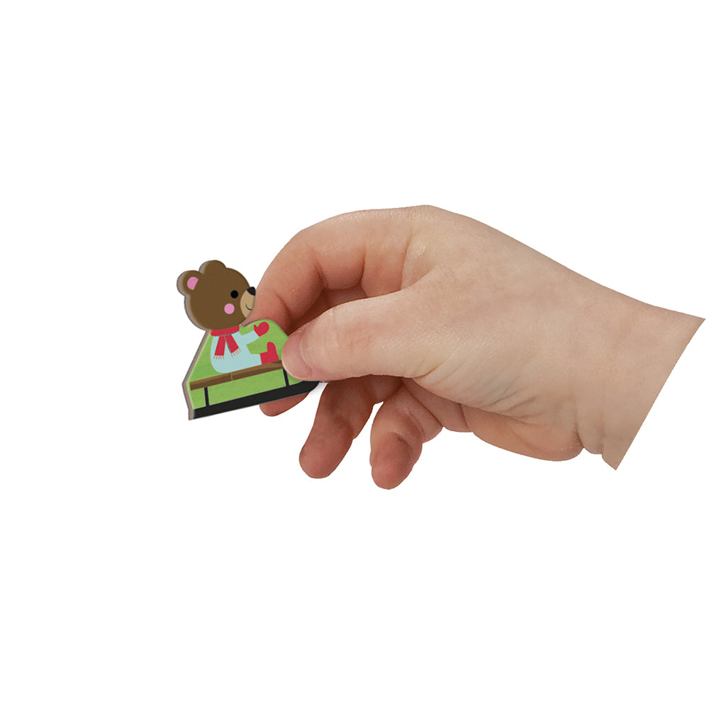 Gioco magnetico Magneti'book, Quattro stagioni | Janod