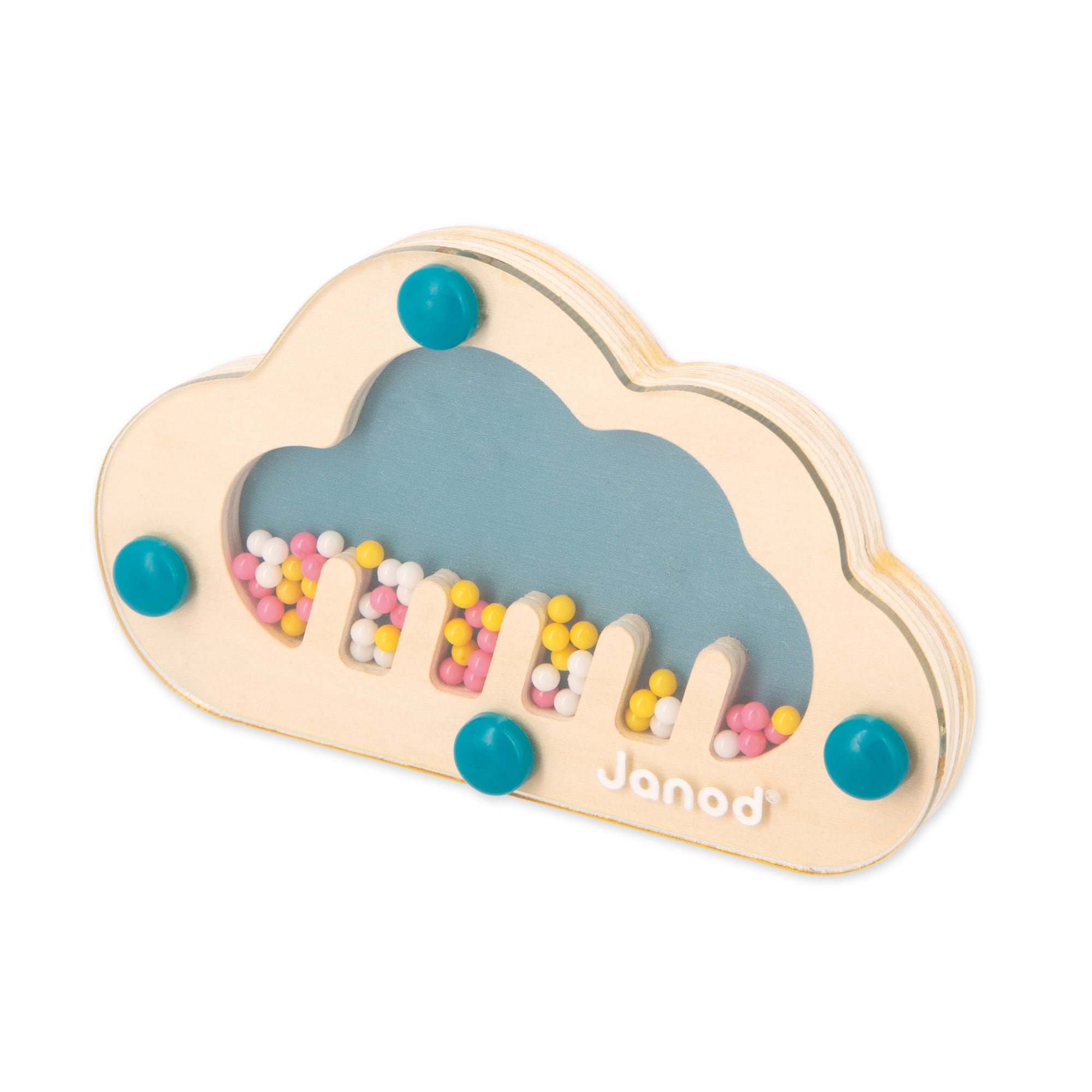 Janod box, Wooden games for 12 months - Sensory awakening