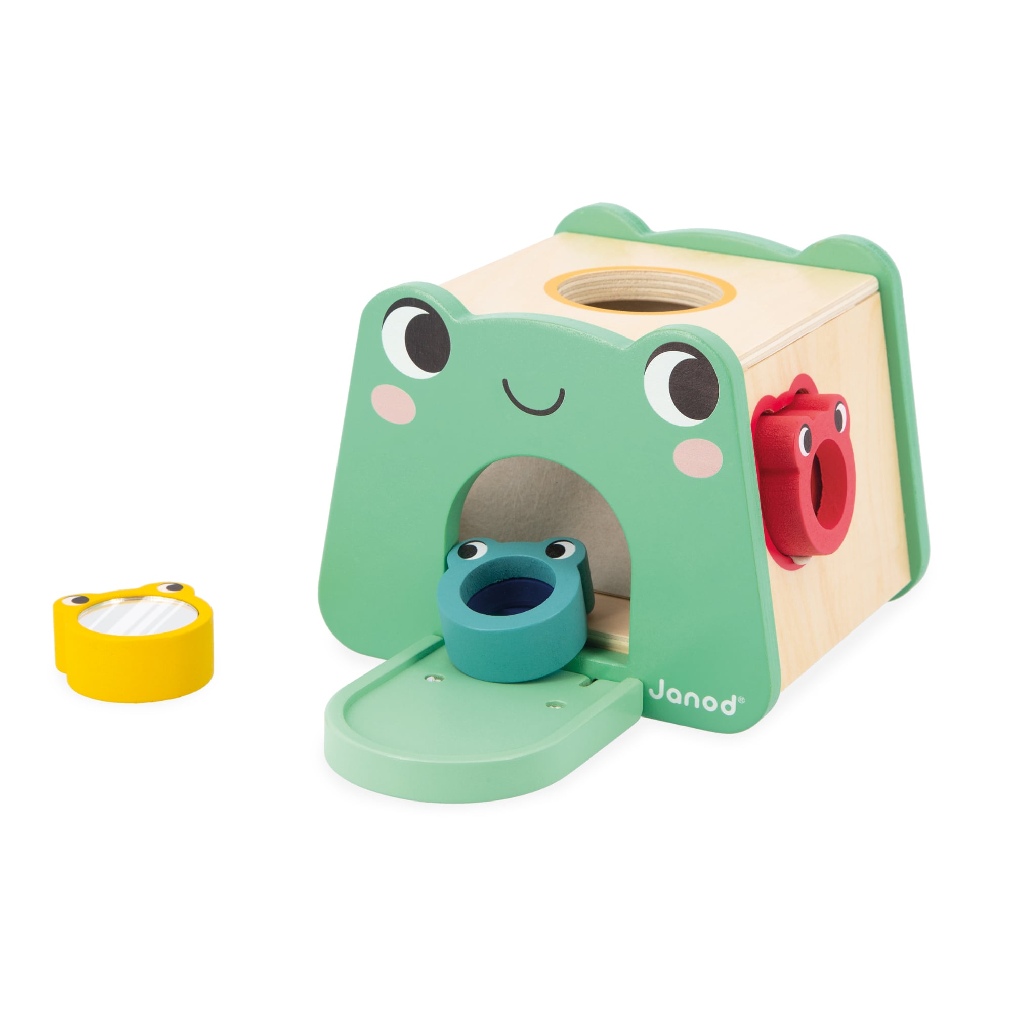 Janod box, Wooden games for 12 months - Sensory awakening
