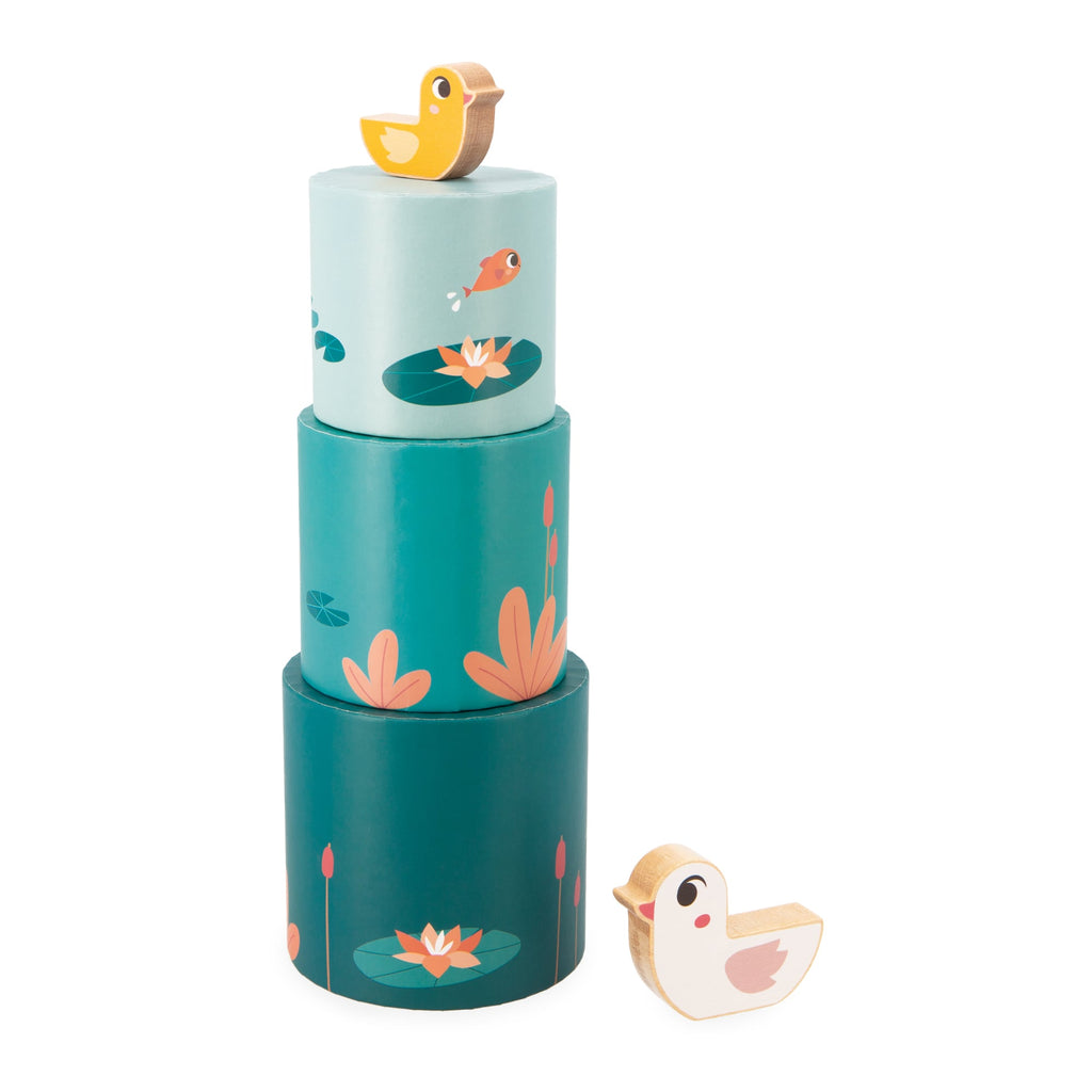 Janod box, Wooden games for 12 months - Sensory awakening