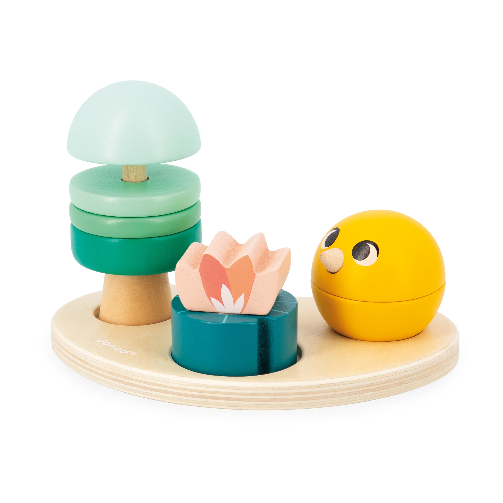 Janod box, Wooden toys for 18 months - Fine motor skills