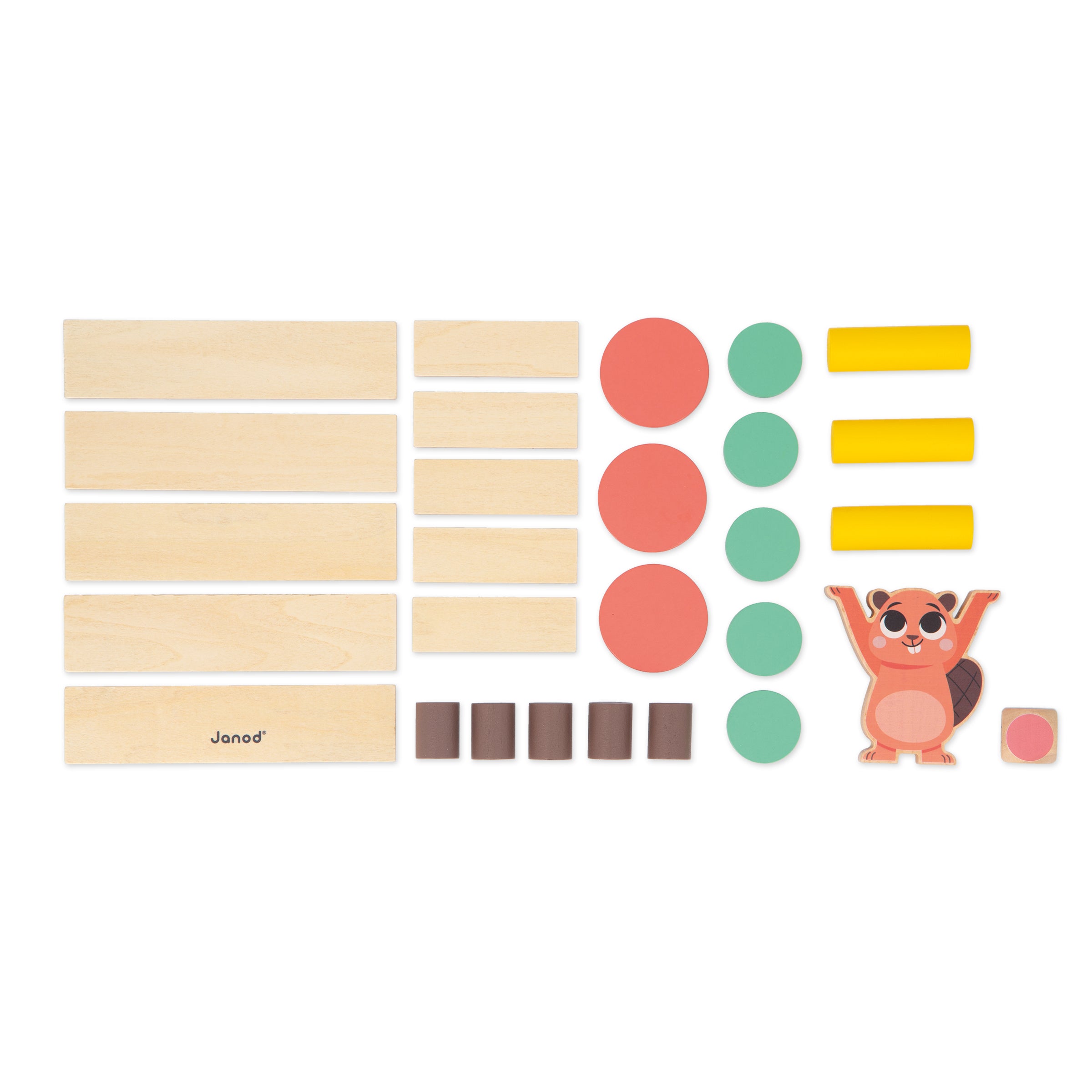 Janod box, Wooden toys for 36 months - Reasoning ability