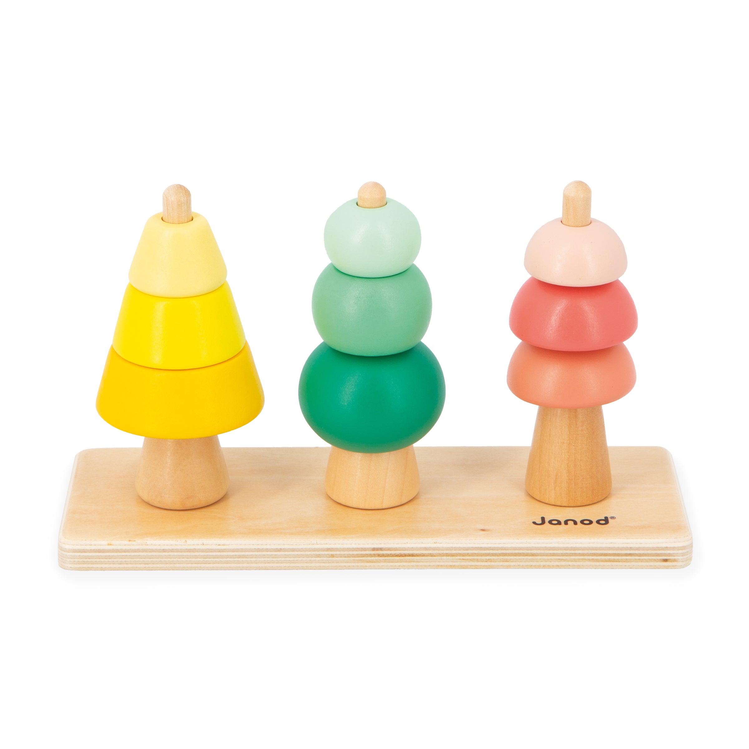 Janod box, Wooden toys for 36 months - Reasoning ability