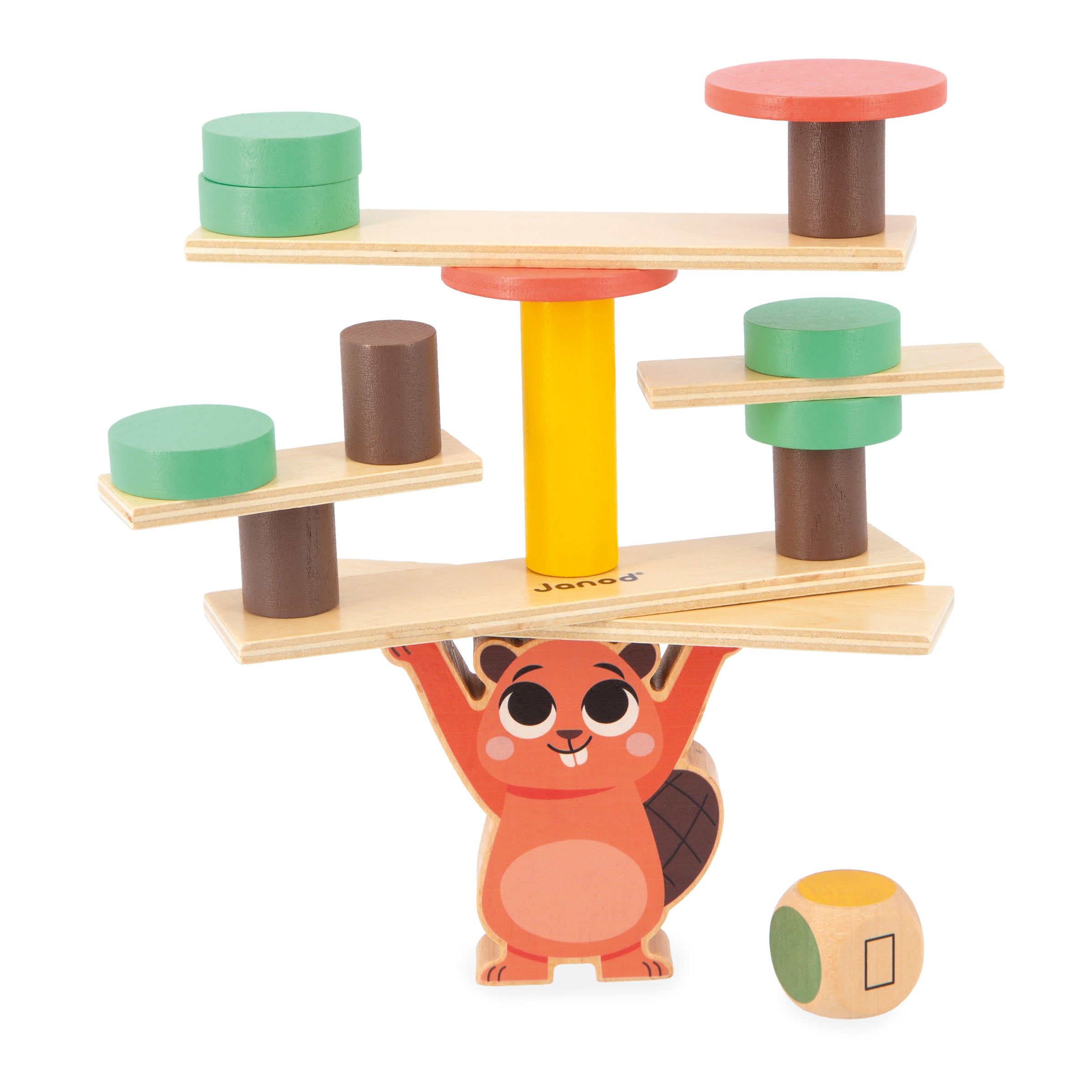 Janod box, Wooden toys for 36 months - Reasoning ability