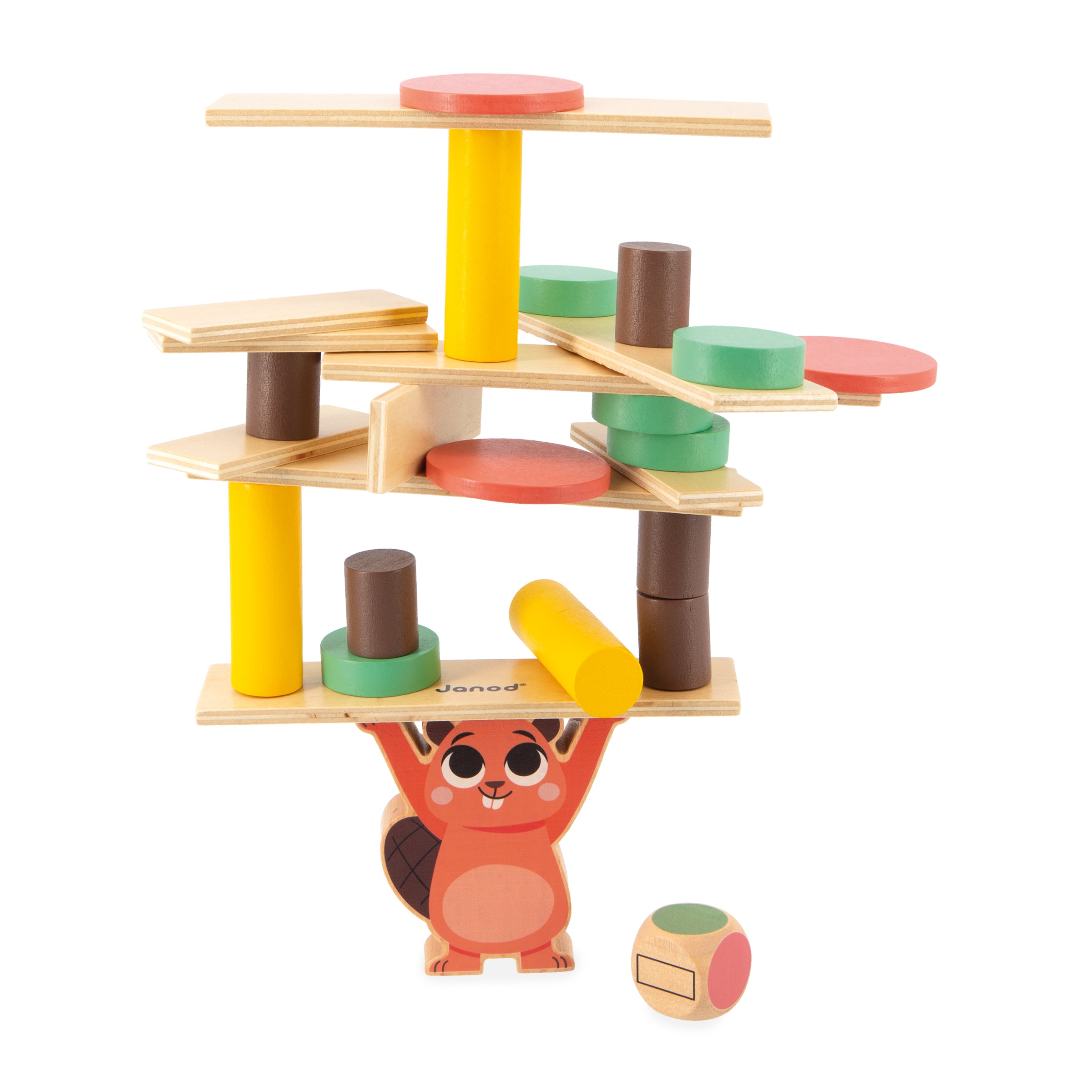 Janod box, Wooden toys for 36 months - Reasoning ability