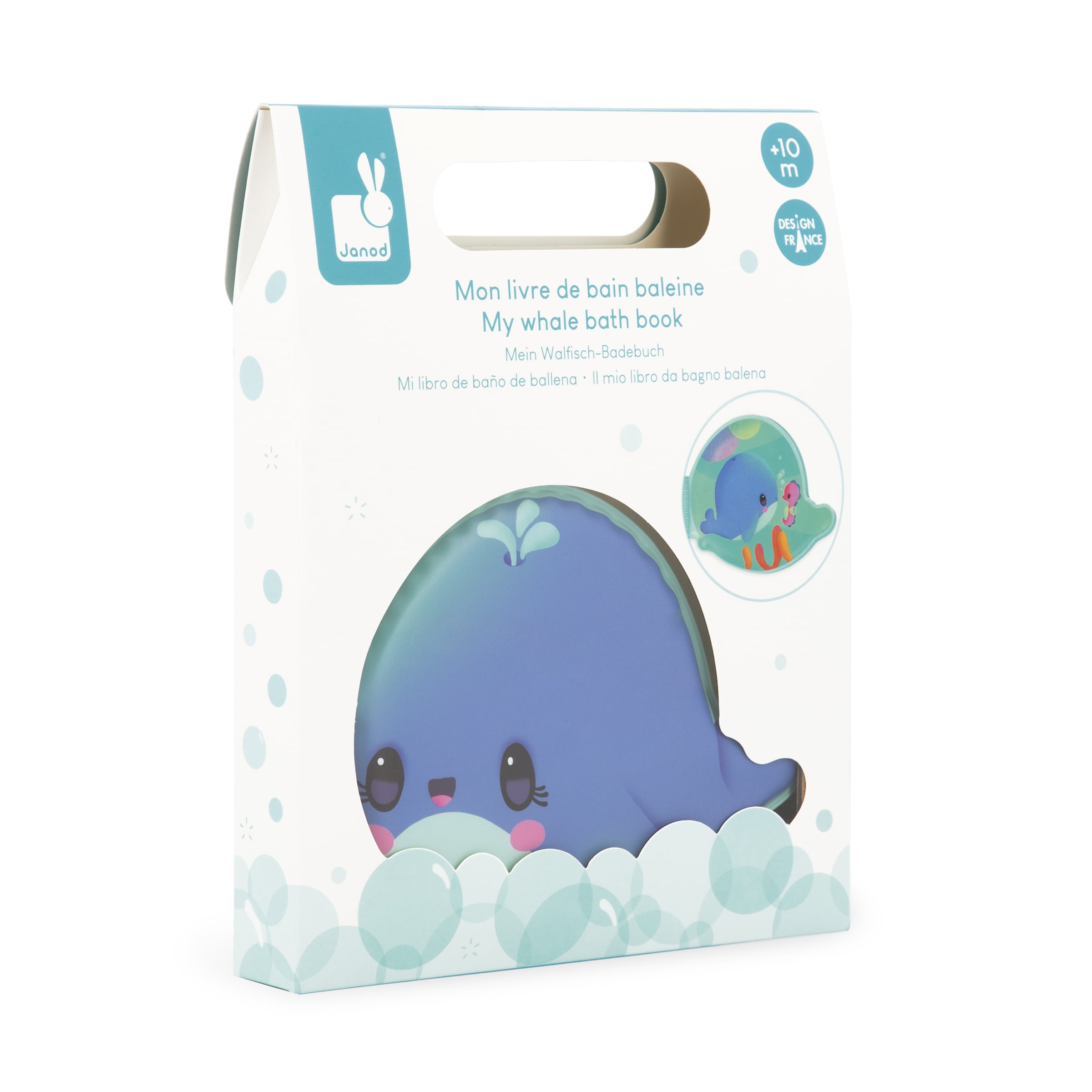 Libro per il bagnetto, Balena