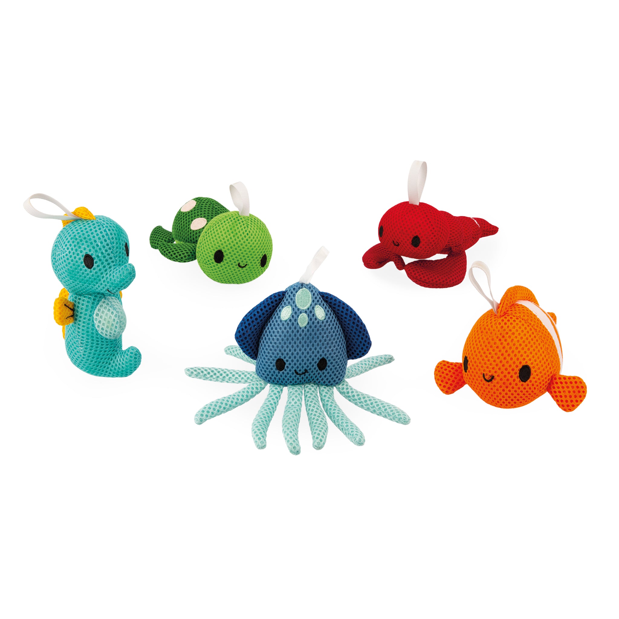 Spugne marine, Compagni di bagno assortite