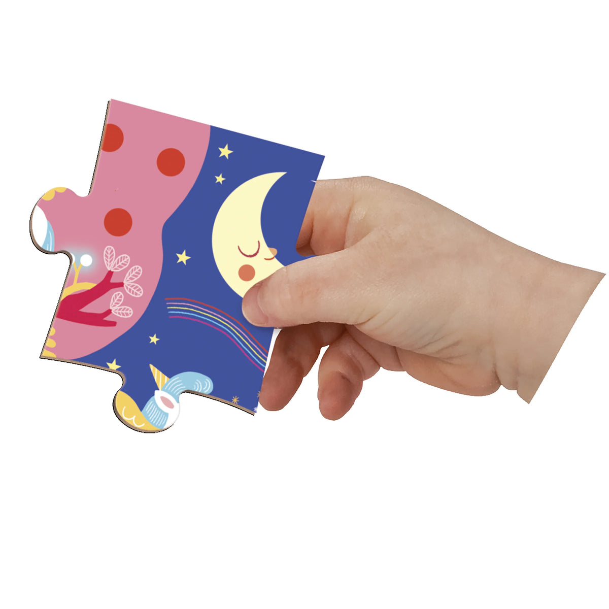 Gioco magnetico Magnéti’Puzzle, Unicorni – 24 pezzi