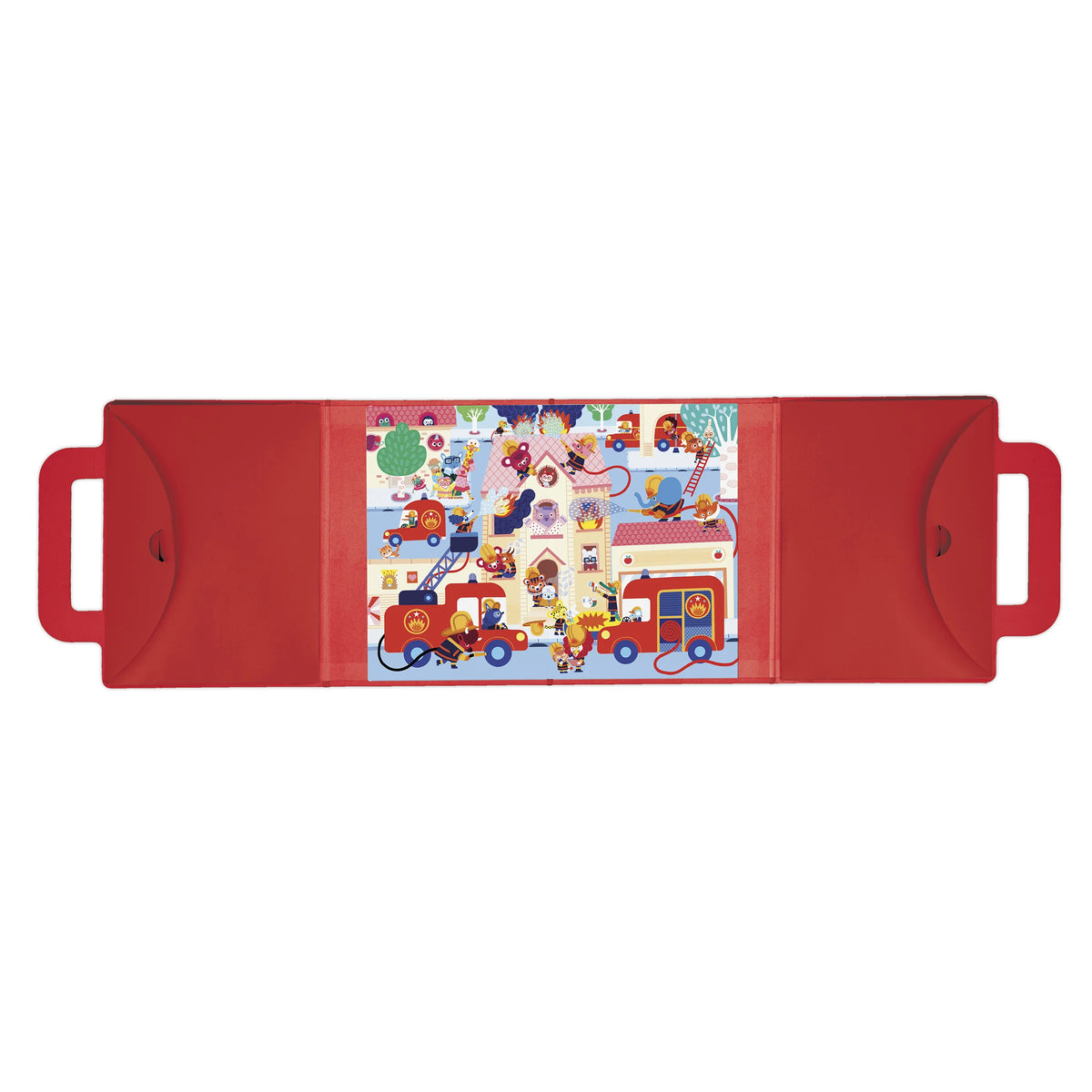 Magnéti’Puzzle Magnetic Game, Firefighters – 24 Pieces