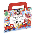 Magnéti’Puzzle Magnetic Game, Firefighters – 24 Pieces