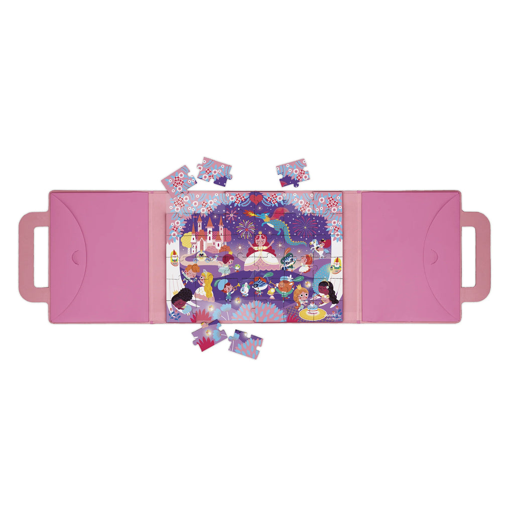 Gioco magnetico Magnéti’Puzzle, Principesse – 24 pezzi