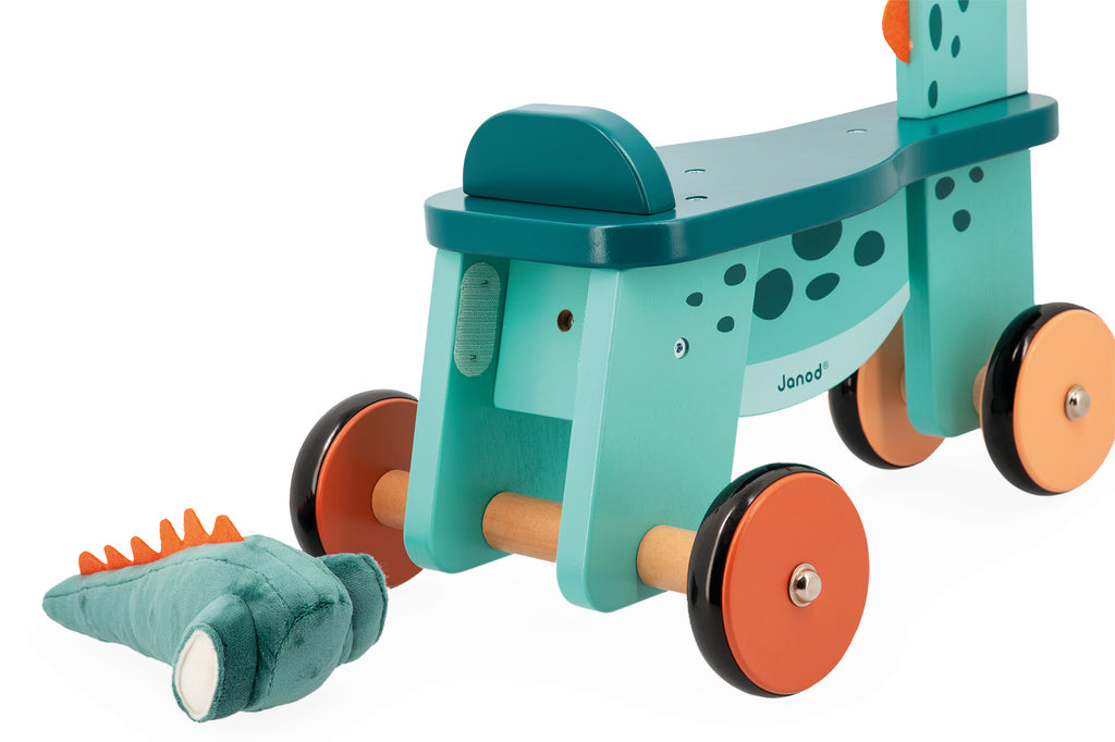 Dino, Cavalcabile in legno Portosaurus | Janod