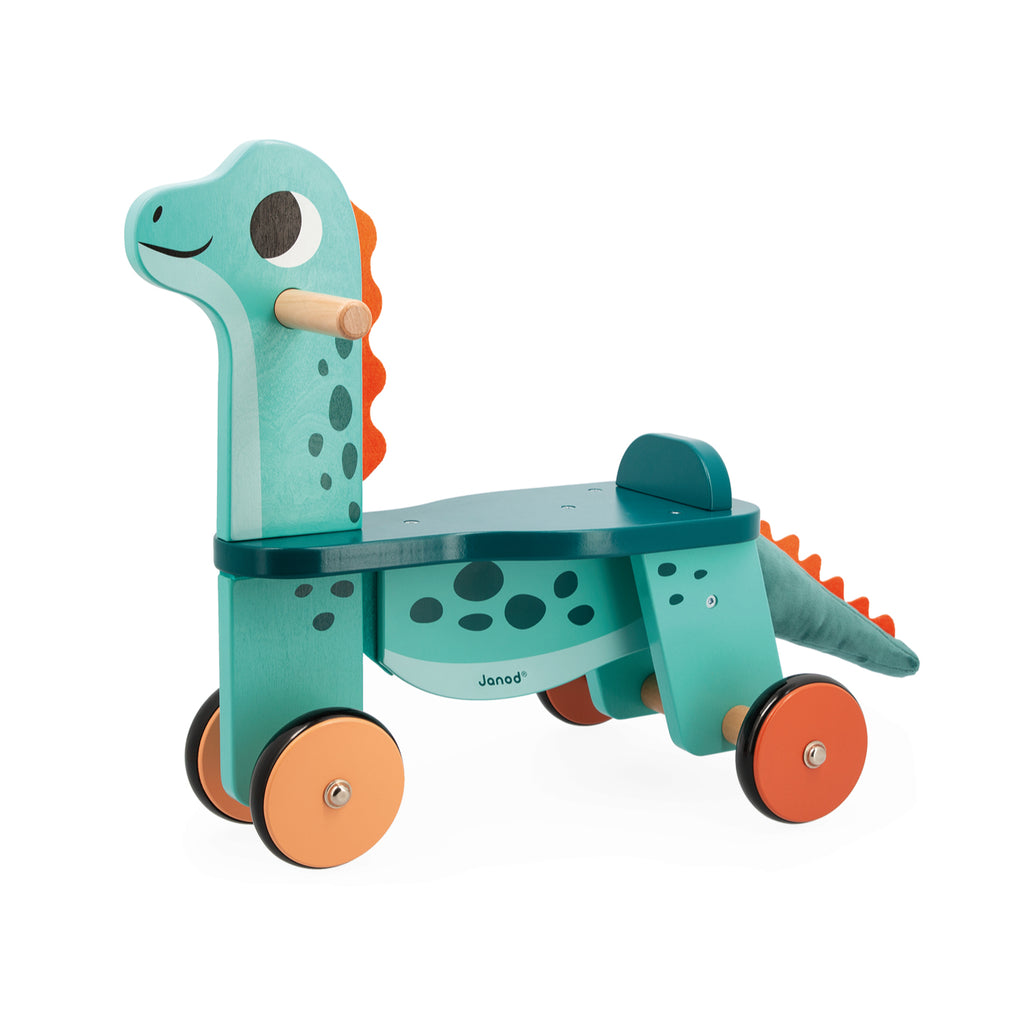 Dino, Cavalcabile in legno Portosaurus | Janod