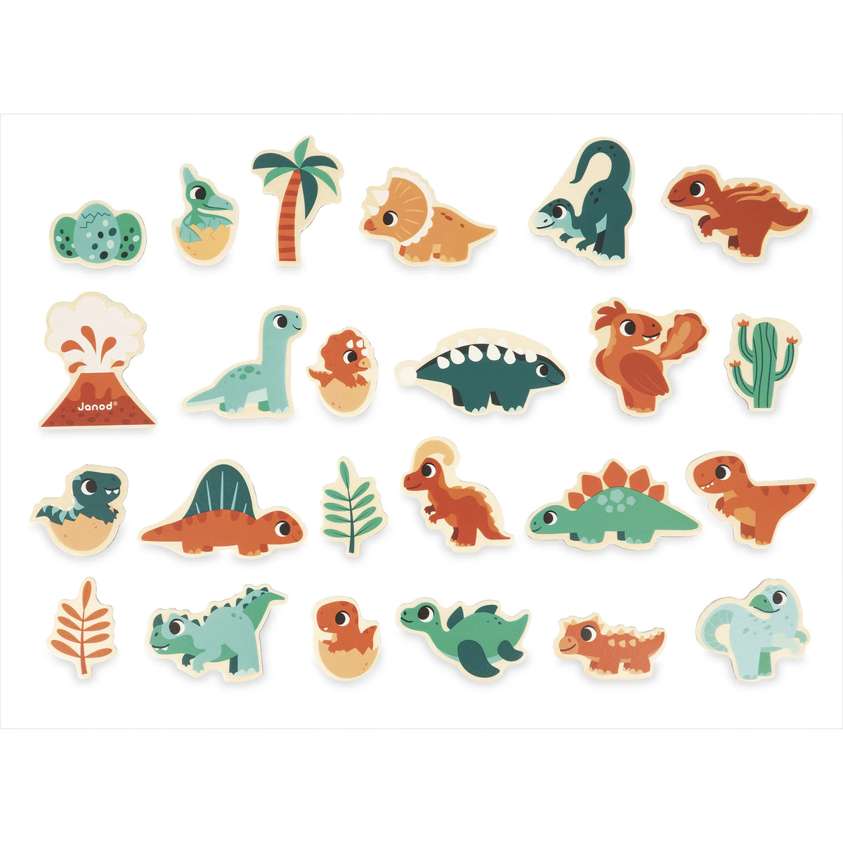 Magneti Dinosauri, 24 pezzi