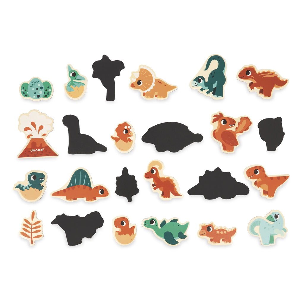 Magneti Dinosauri, 24 pezzi