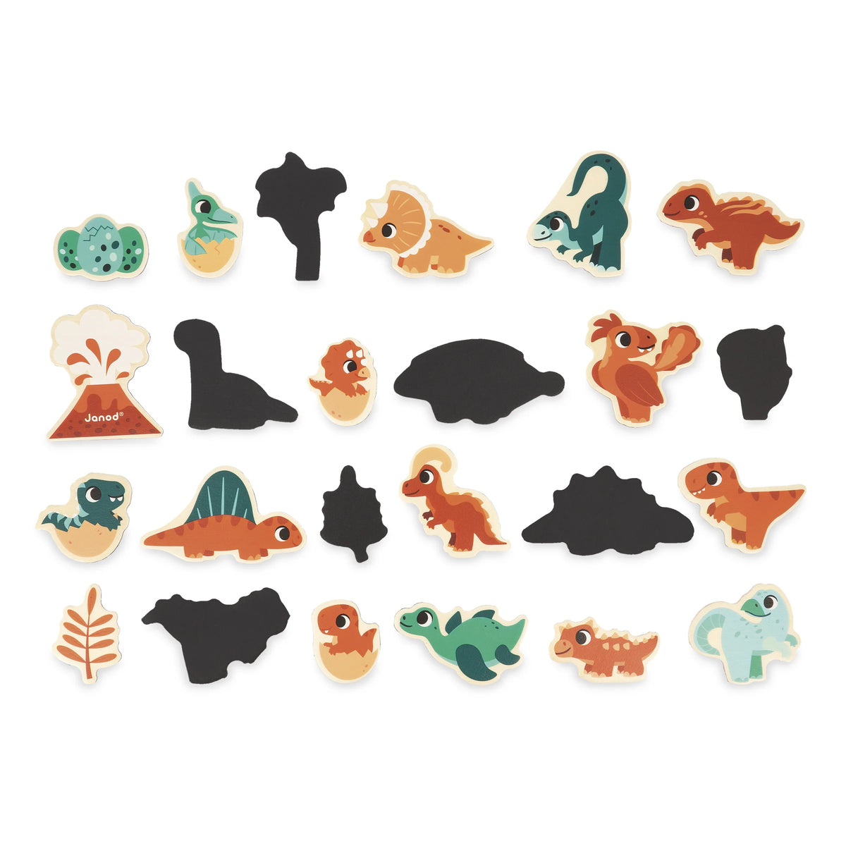 Magneti Dinosauri, 24 pezzi