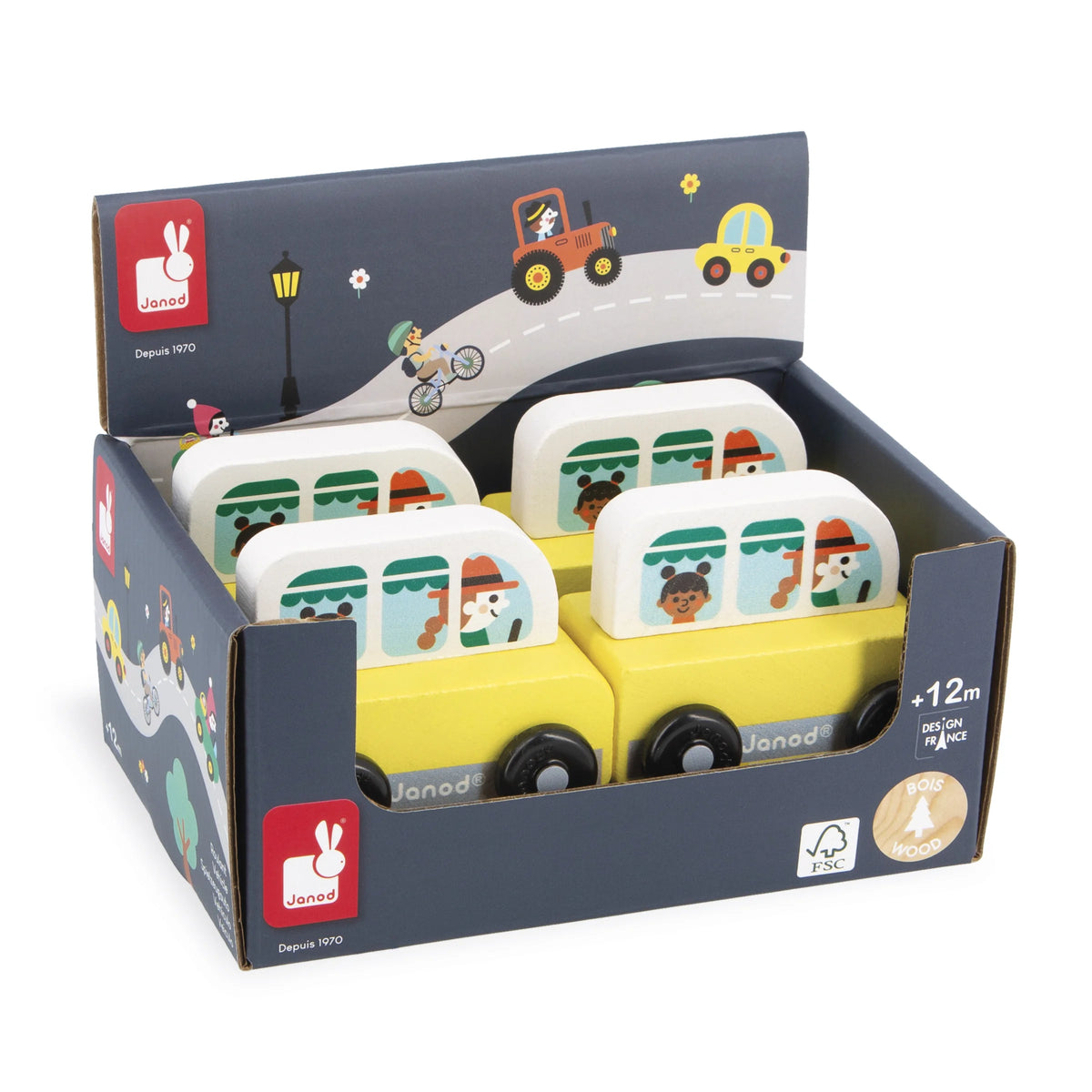 Macchinina in legno Cross Roads – Furgone