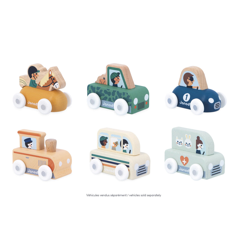 Macchinina in legno Cross Roads – Locomotiva