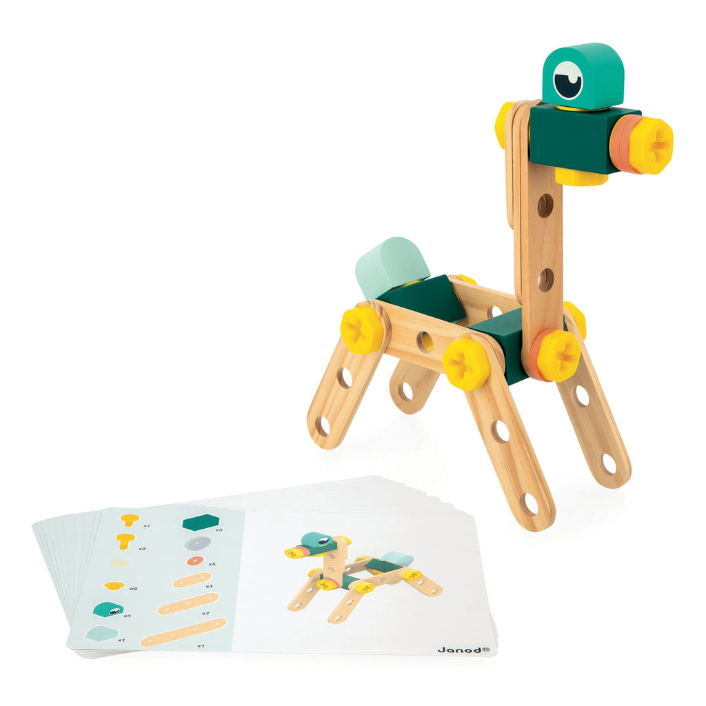 Brico'Kids 100 wooden pieces