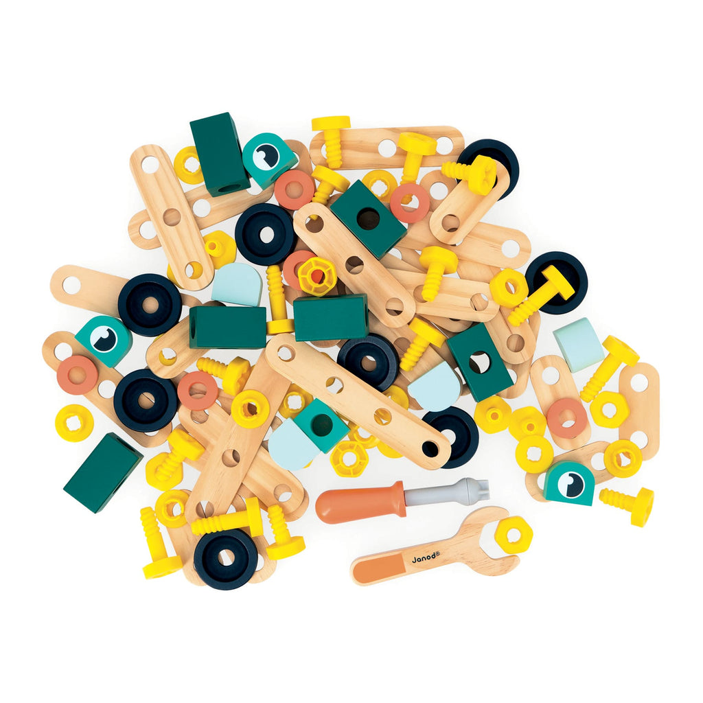 Brico'Kids 100 wooden pieces