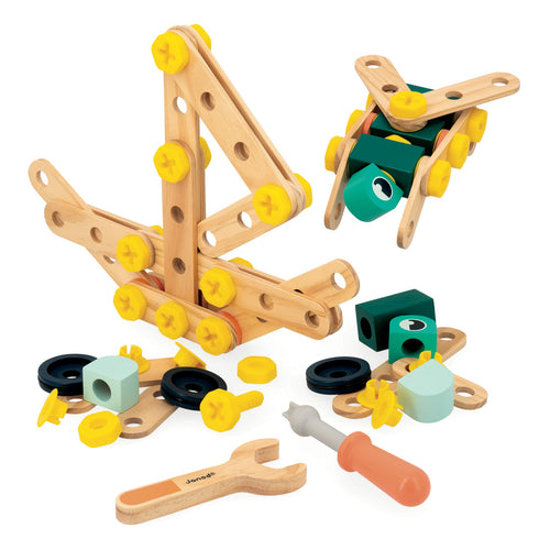 Brico'Kids 100 wooden pieces