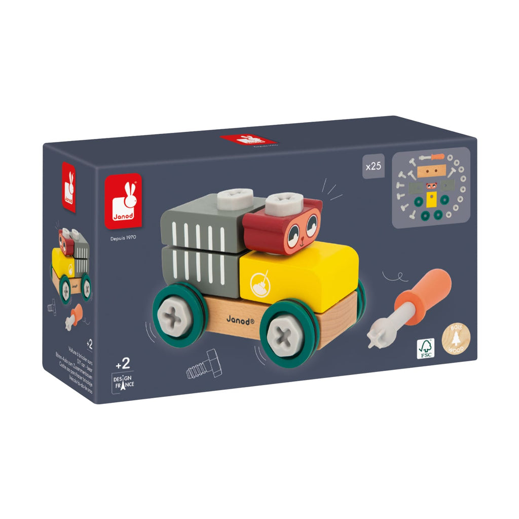 DIY Teddy Bear Car Brico'Kids