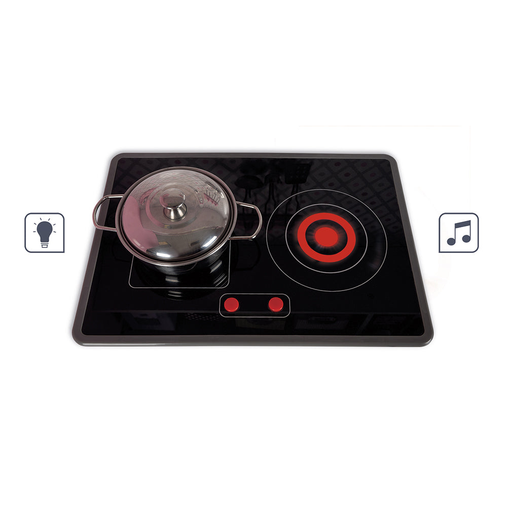 Cucina in legno, sonora e luminosa con accessori Candy chic