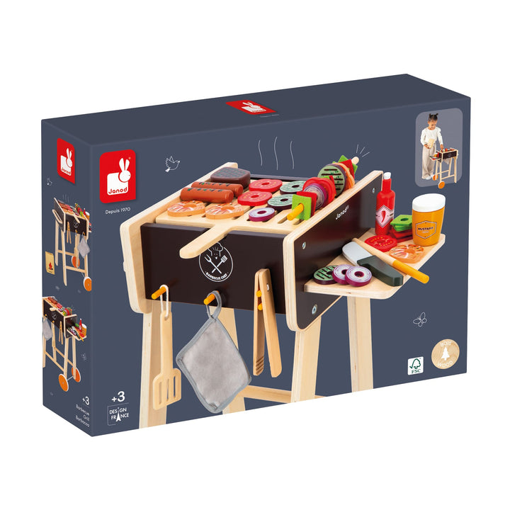 Gioco barbecue in legno