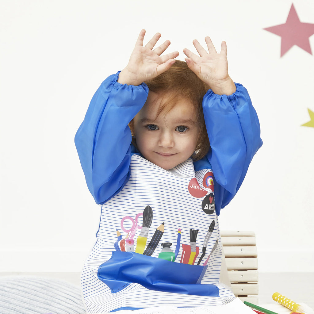 Grembiule da pittura per bambini 1–5 anni