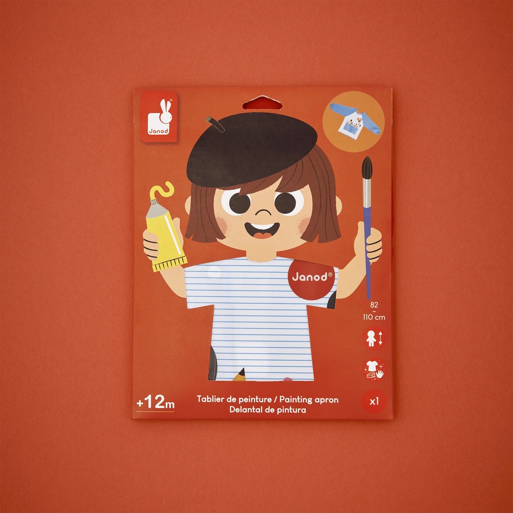 Grembiule da pittura per bambini 1–5 anni