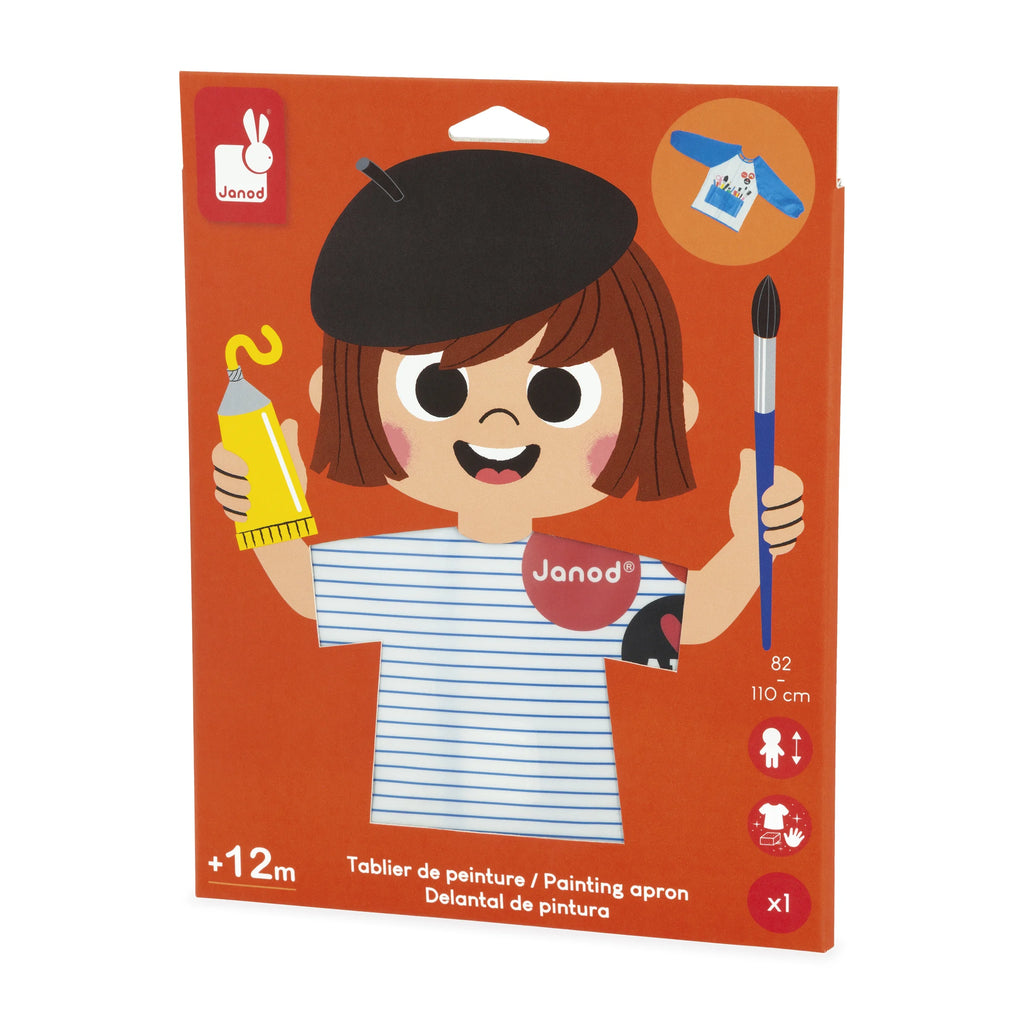 Grembiule da pittura per bambini 1–5 anni
