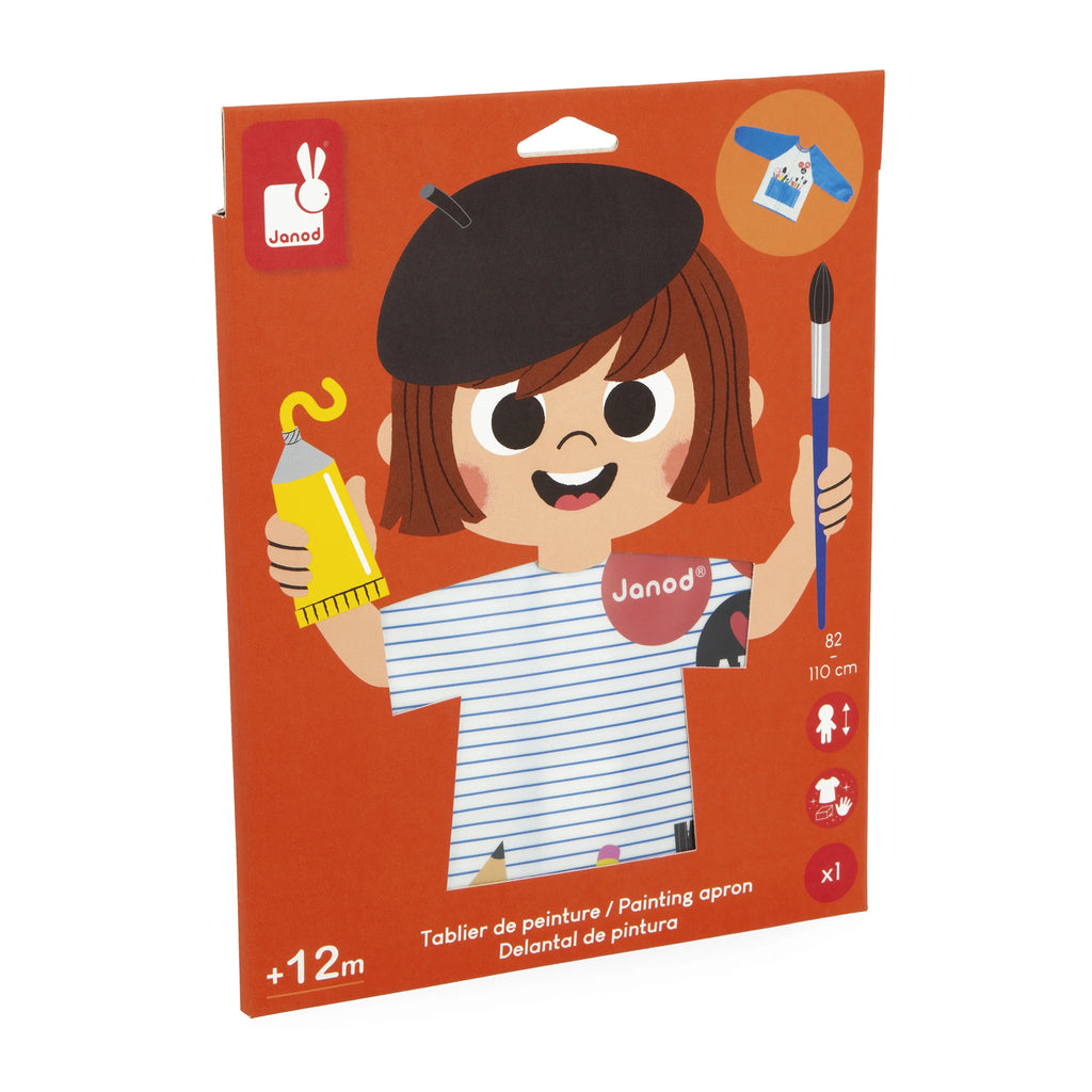 Grembiule da pittura per bambini 1–5 anni