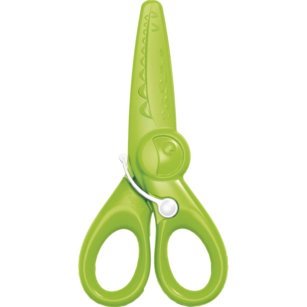 Set de 3 ciseaux enfant - droit, zigzag et arrondi