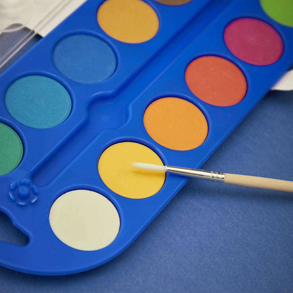 Watercolours - 12 Colours with Brush