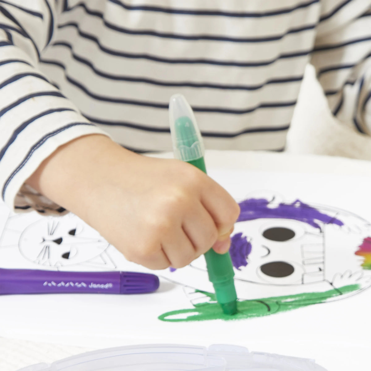 Twist-Up Gel Crayons - 10 Colours